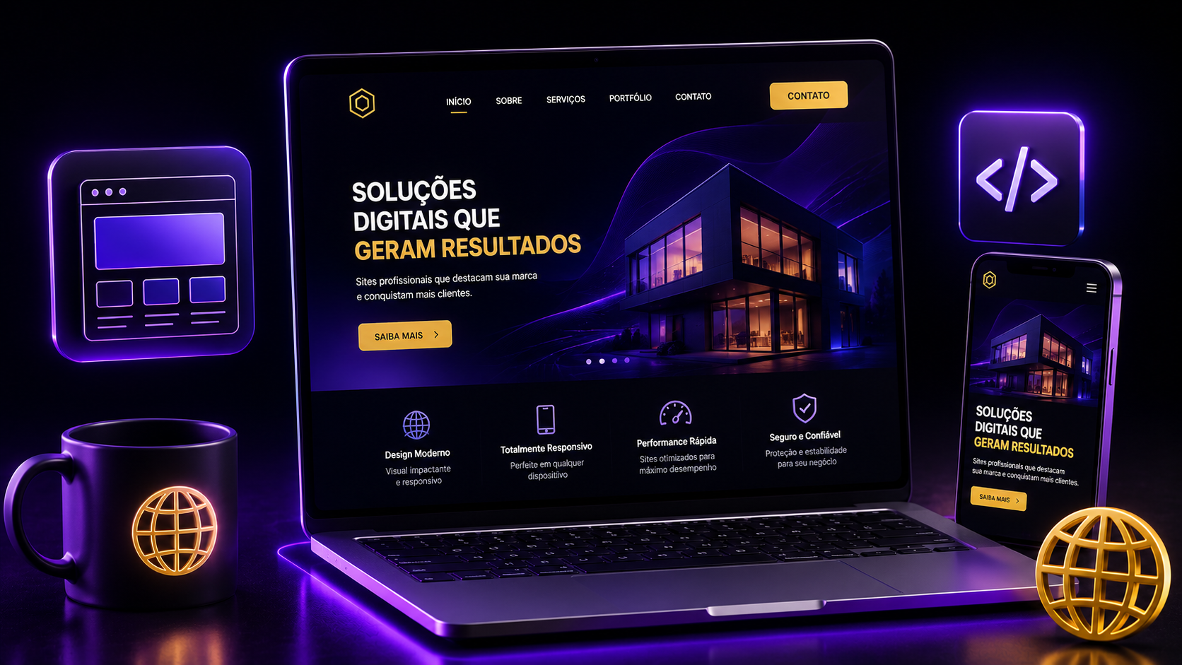 Site Profissional / Landing Page